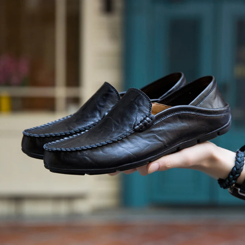 Men's Casual Leather Loafers